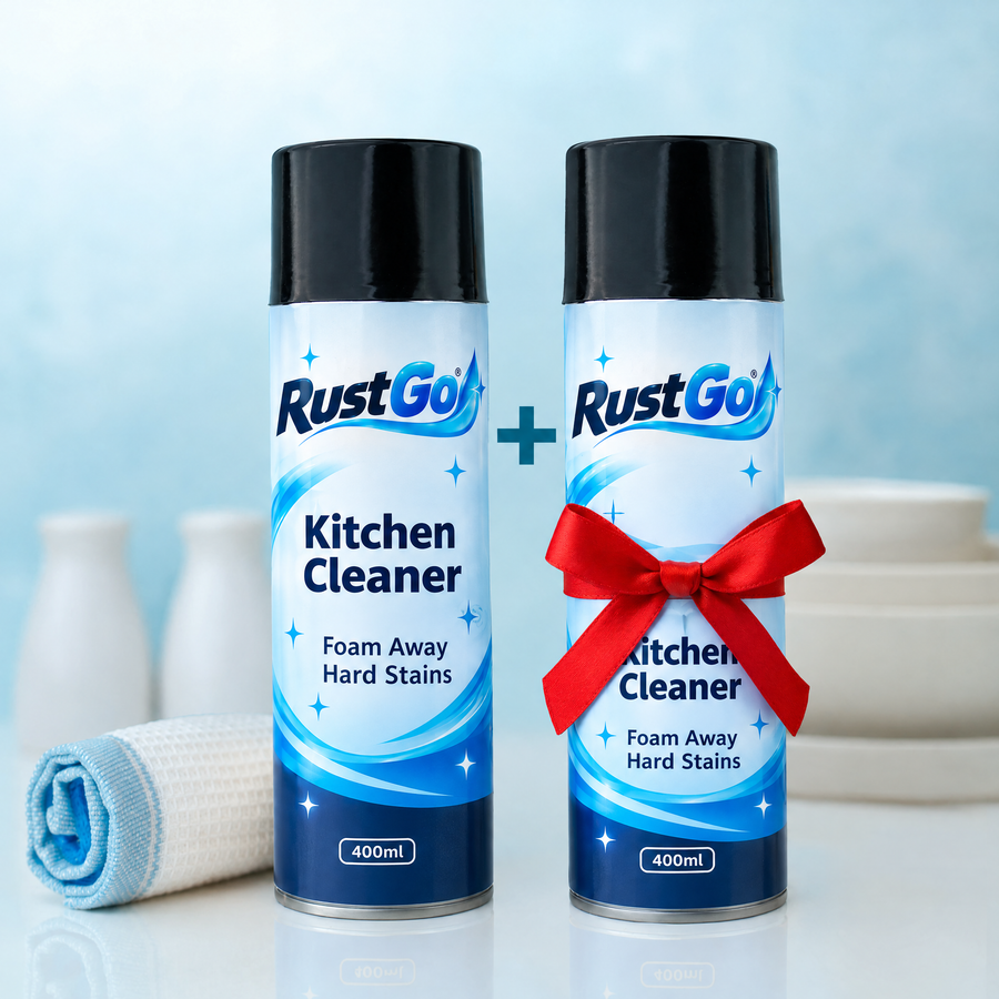 RustGo Foam Kitchen Cleaner & Degreaser (400ml + 400ml Free)