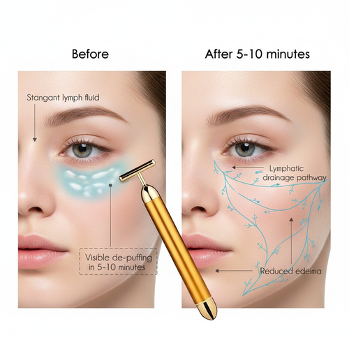 Facial Massager Energy Beauty Electric Roller Bar