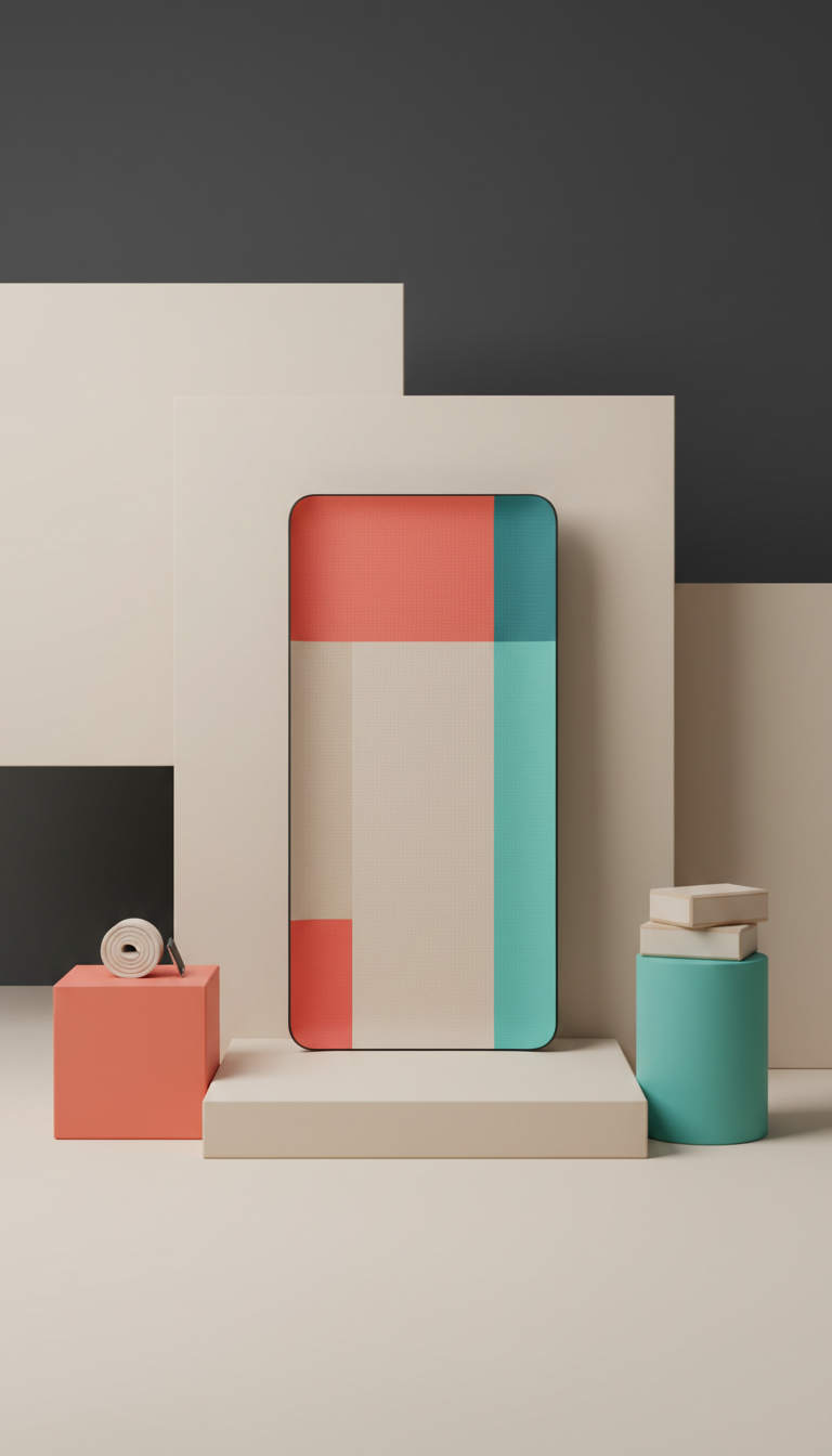 Signature Yoga Mat With Grip Texture