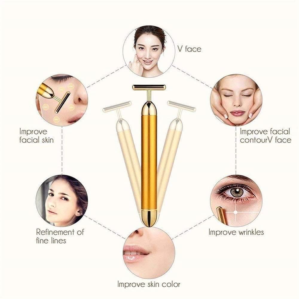 Facial Massager Energy Beauty Electric Roller Bar