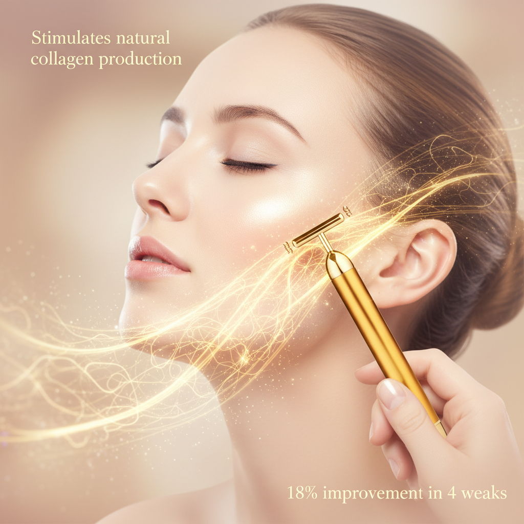 Facial Massager Energy Beauty Electric Roller Bar