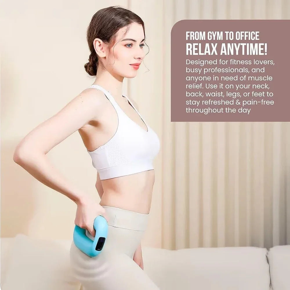 Wellness Fascial Ring Belly Slimming Belt | Vibrating Massage + Lipolysis | 10 Min/Day